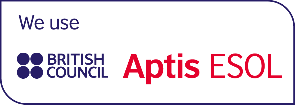 Aptis ESOL certification logo