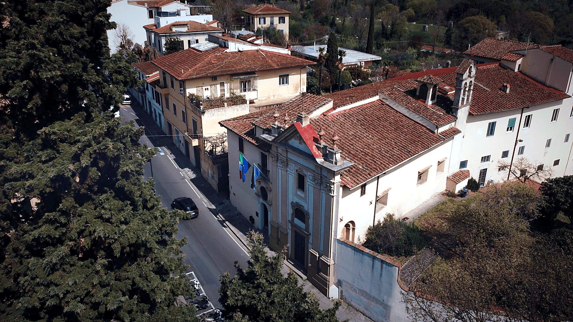 Unicollege campus, aerial view