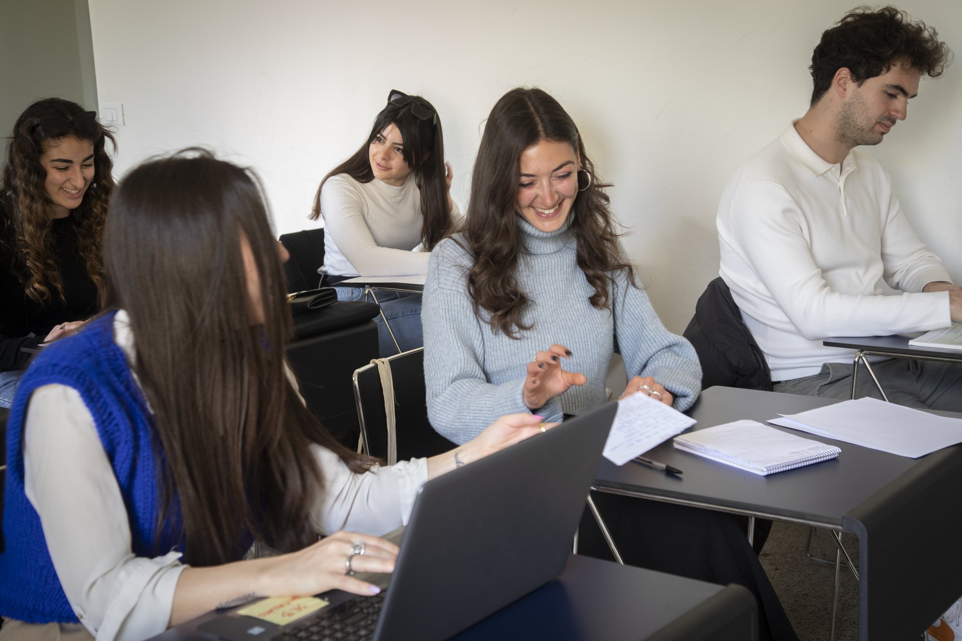 A lecture at the Florence campus